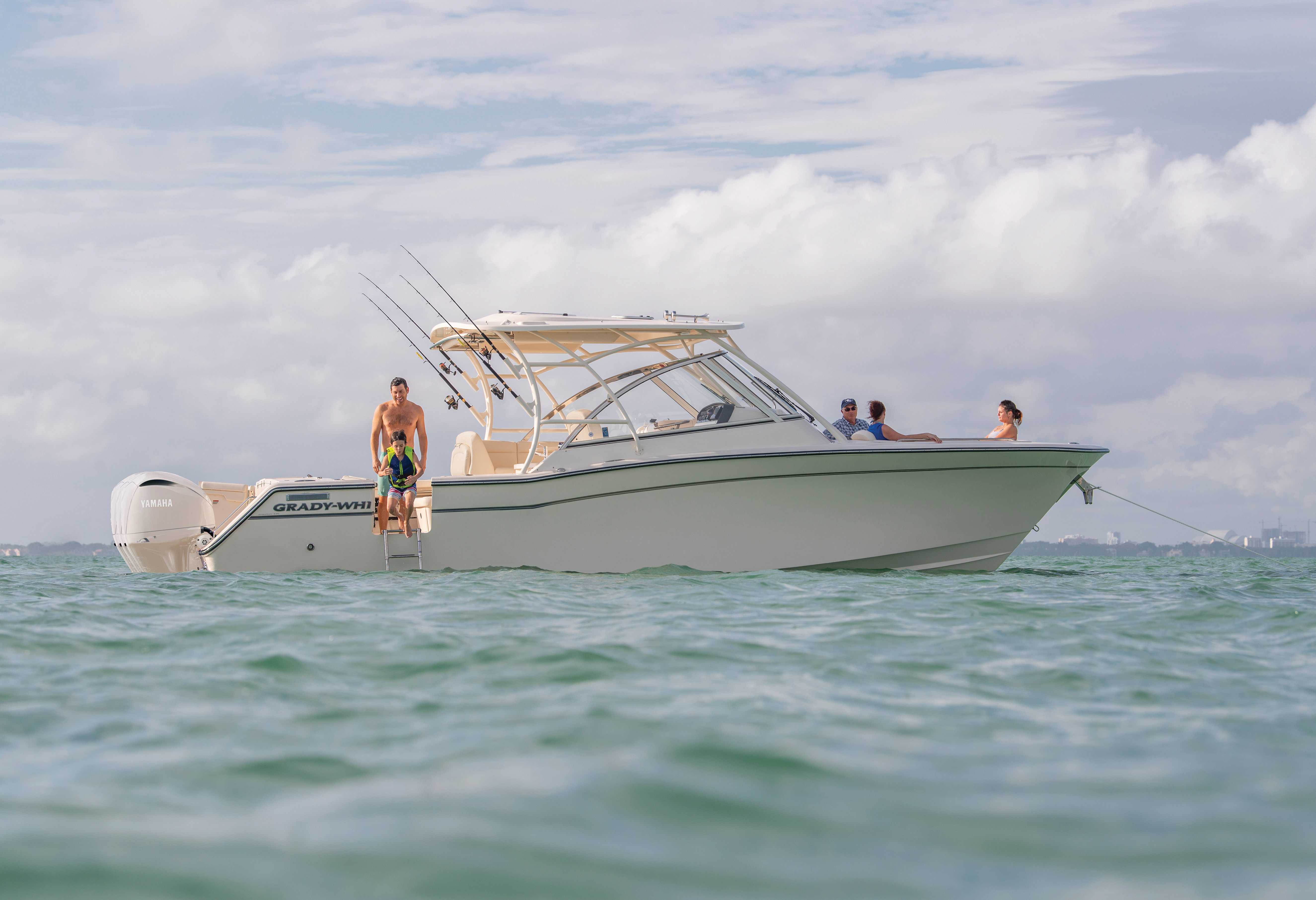 Grady White at the New York Boat Show